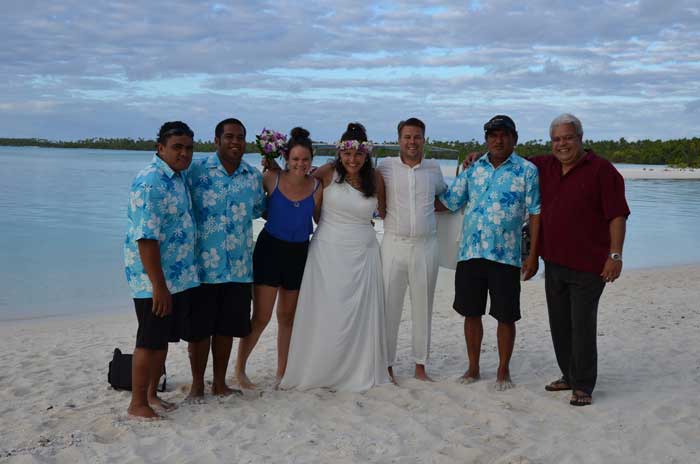 Hochzeit auf Aitutaki